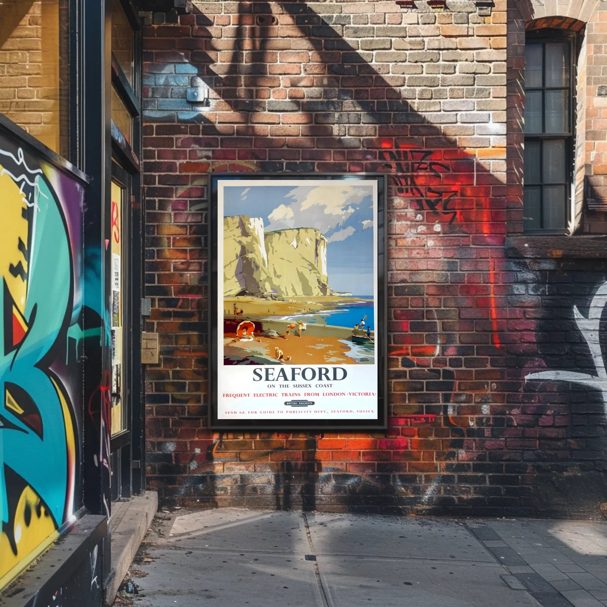 Seaford On The Sussex Coast Poster