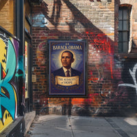 Barack Obama Portrait for Historical Presidential Poster