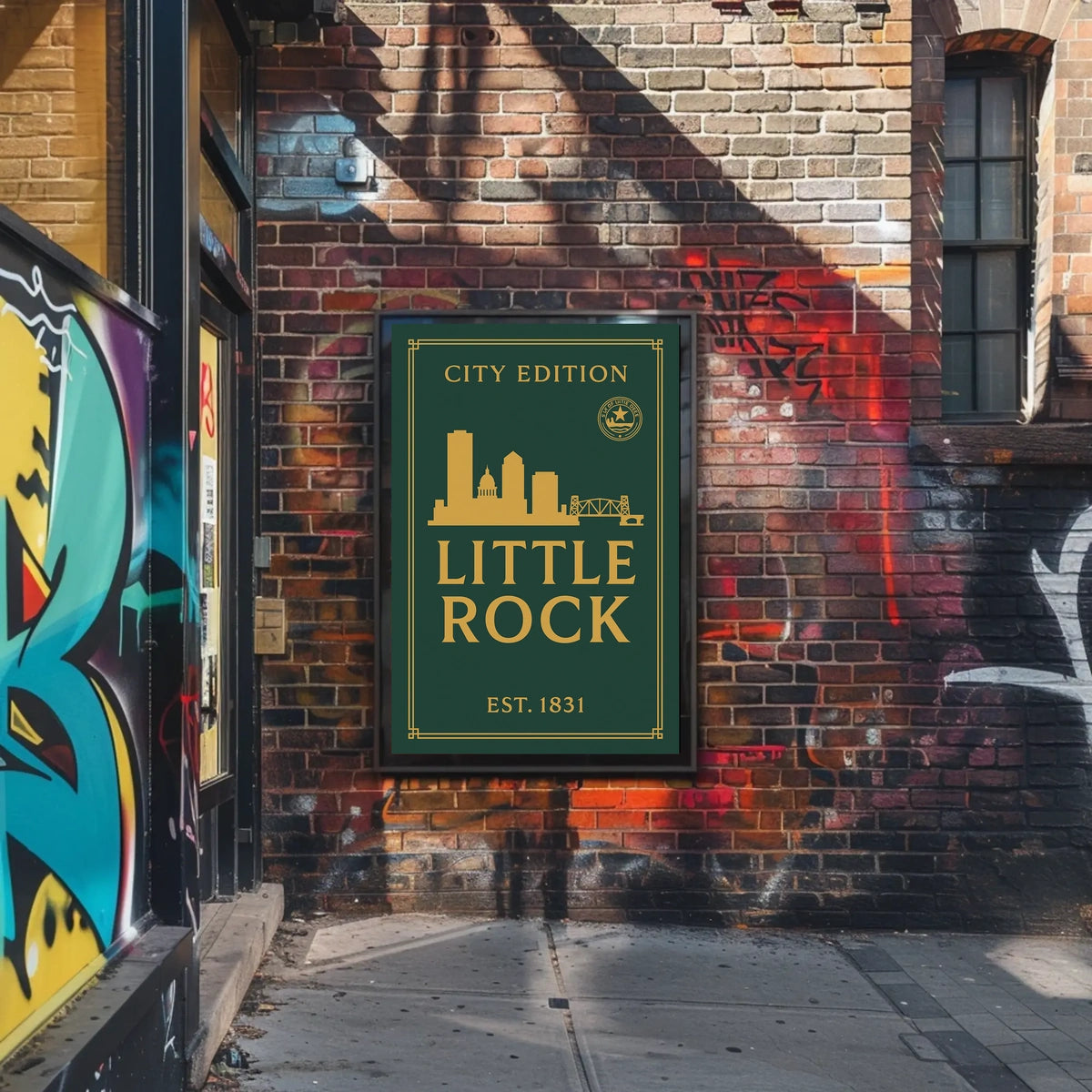 Little Rock City Edition Poster