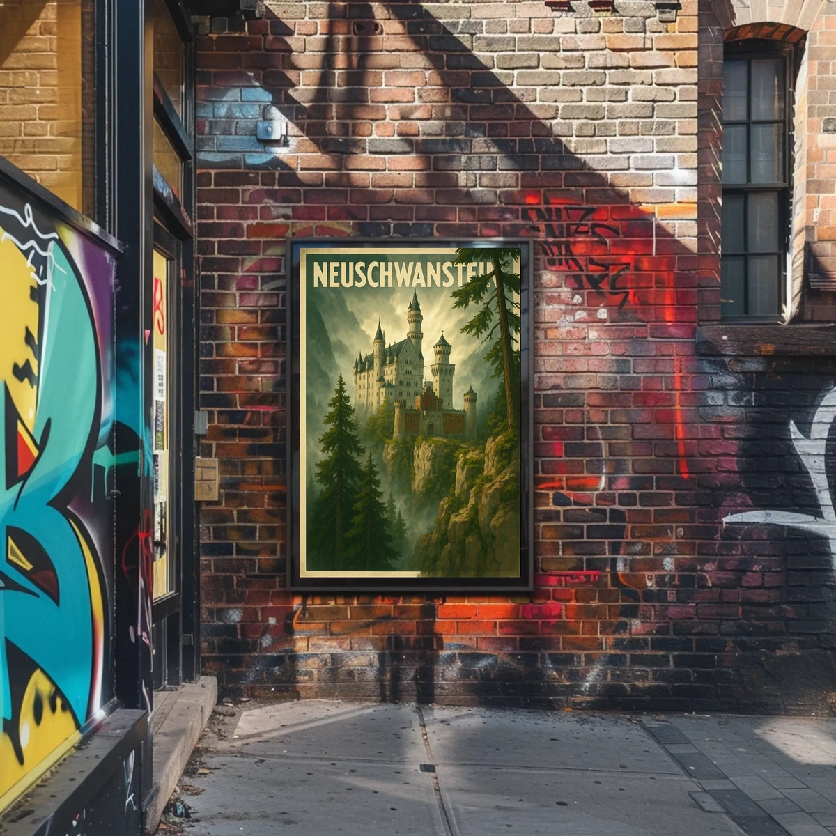 Neuschwanstein Castle Poster