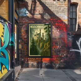Neuschwanstein Castle Poster
