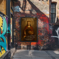 Saint Elizabeth of Hungary Religious Heritage Cultural Poster