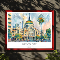 Vibrant Mexico City Poster