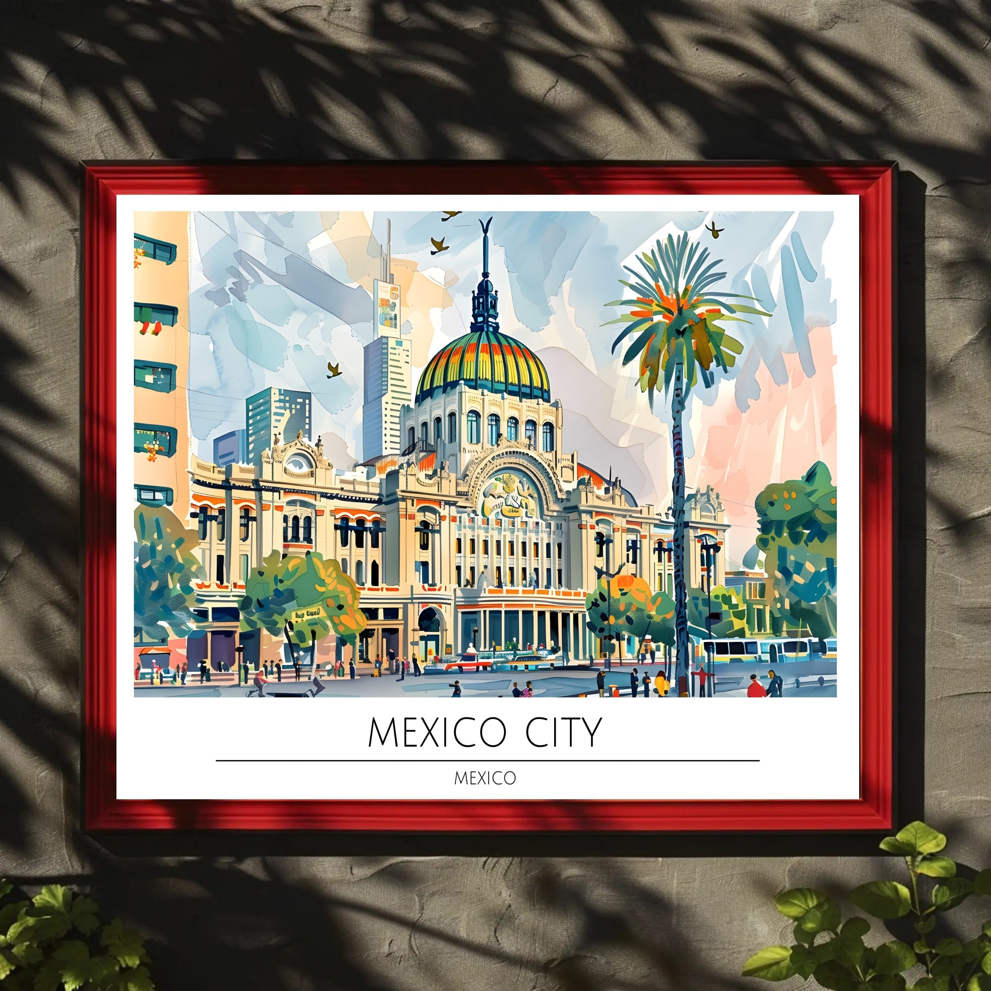 Vibrant Mexico City Poster