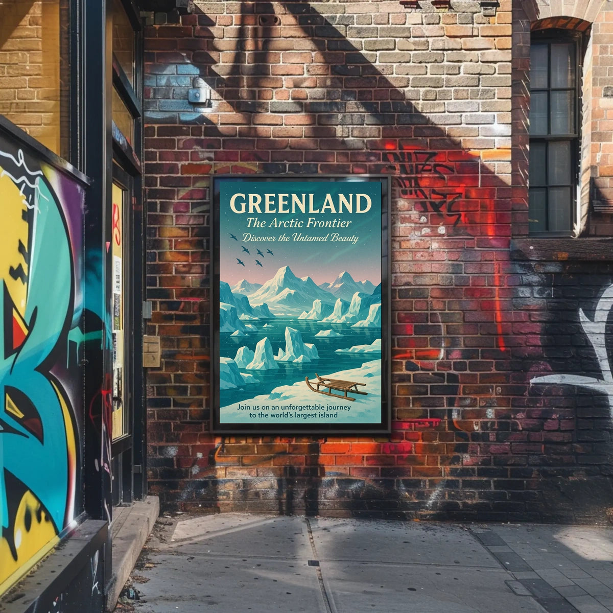 Greenland The Arctic Frontier Poster
