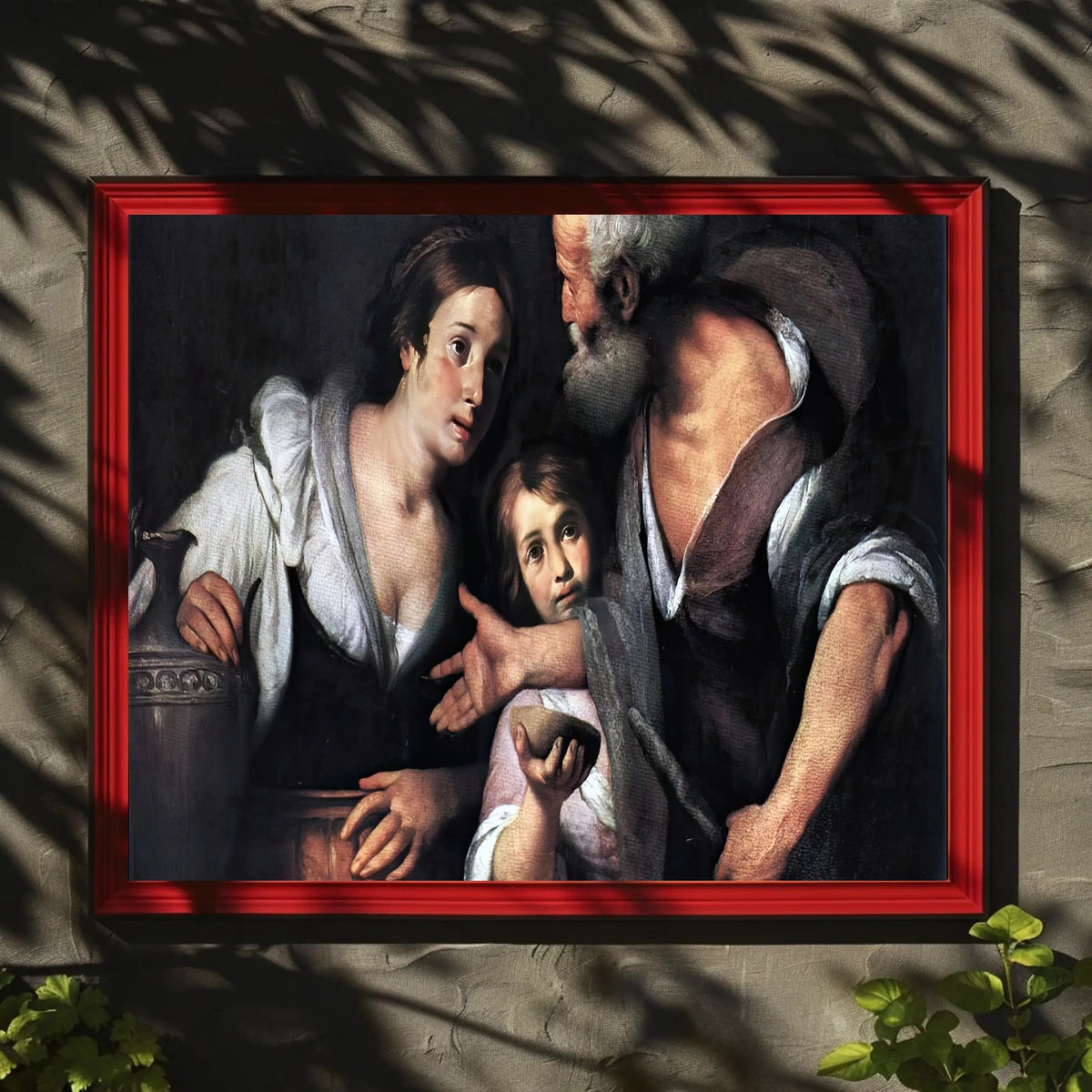 Classic Renaissance Family Scene in Historical or Heritage Poster