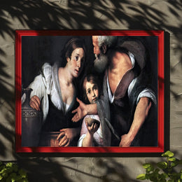 Classic Renaissance Family Scene in Historical or Heritage Poster