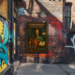 Charlemagne Father Of Europe Poster