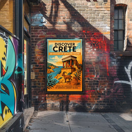 Discover Crete Poster