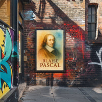 Blaise Pascal Tribute: Engaging Historical or Presidential Poster