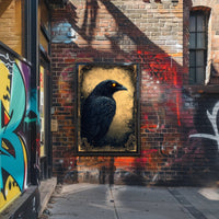The Enigmatic Raven Poster