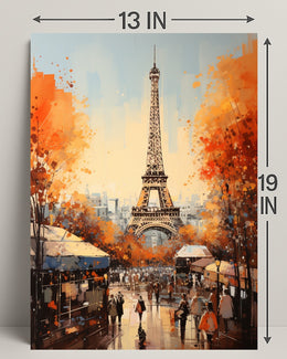 Autumn In Paris Poster
