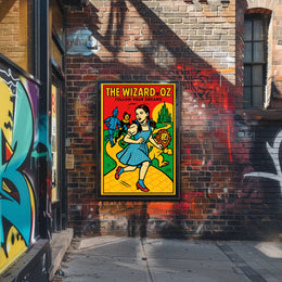 Wizard of Oz Pop Culture Poster PosterGoat