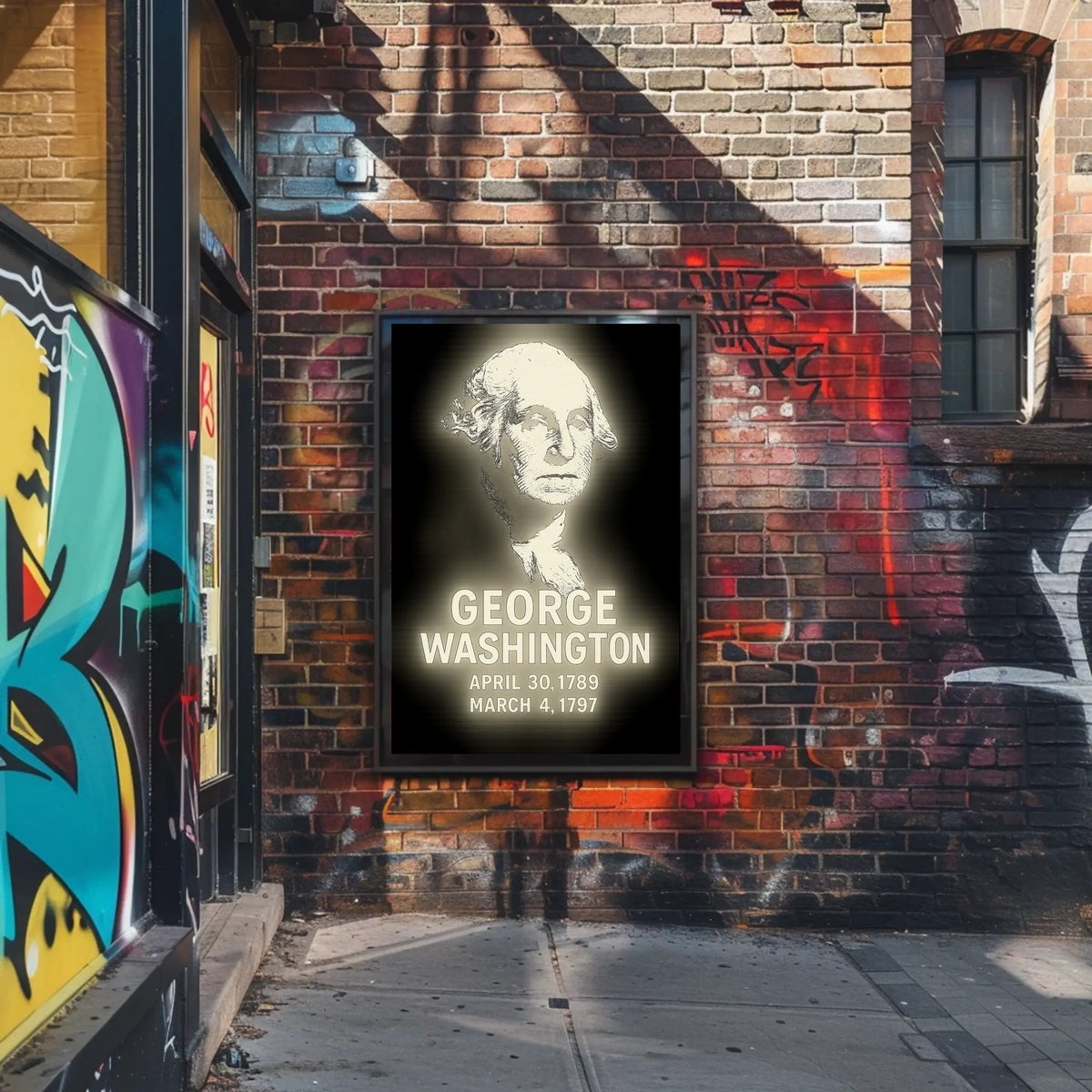 George Washington 1St President Poster