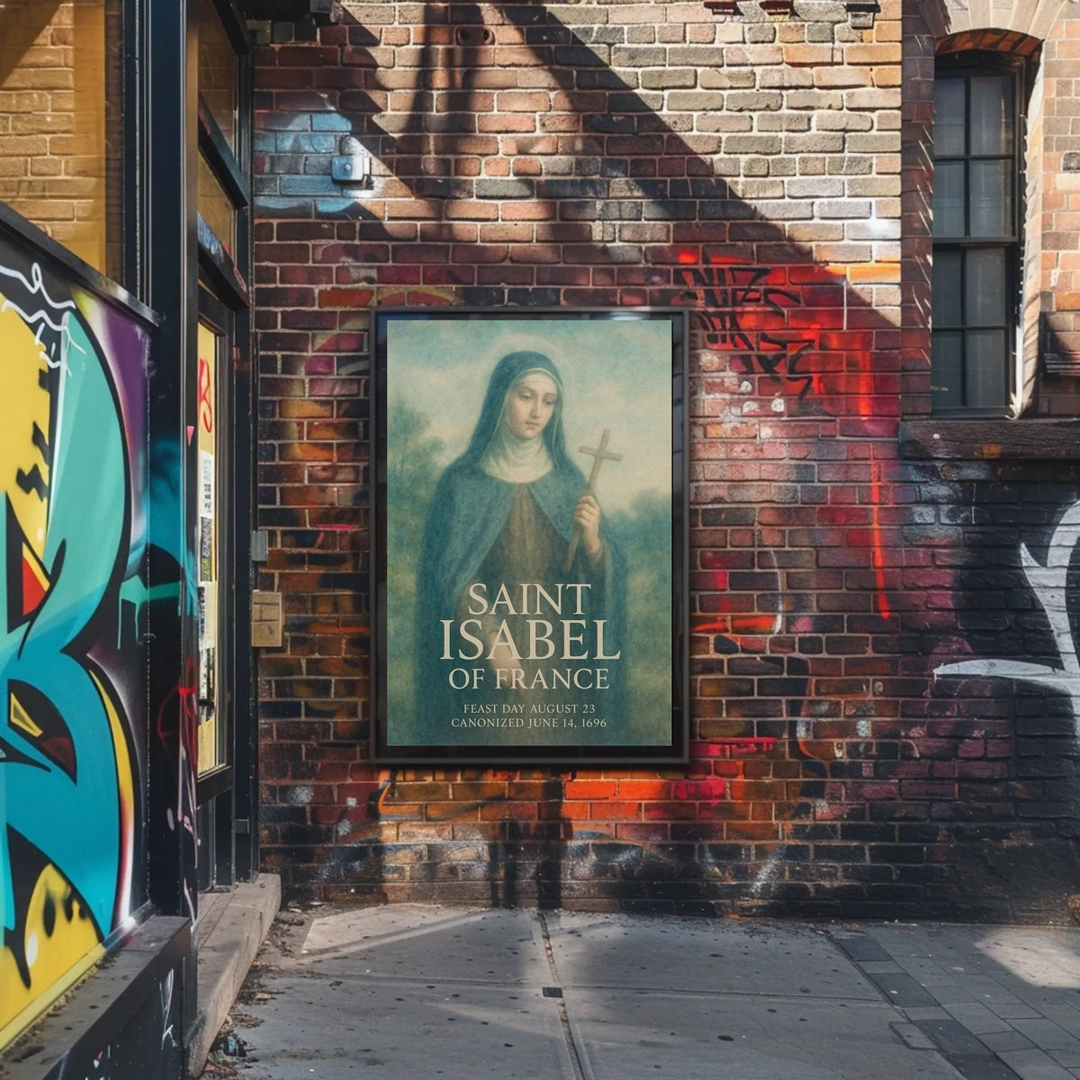 Saint Isabel of France Poster