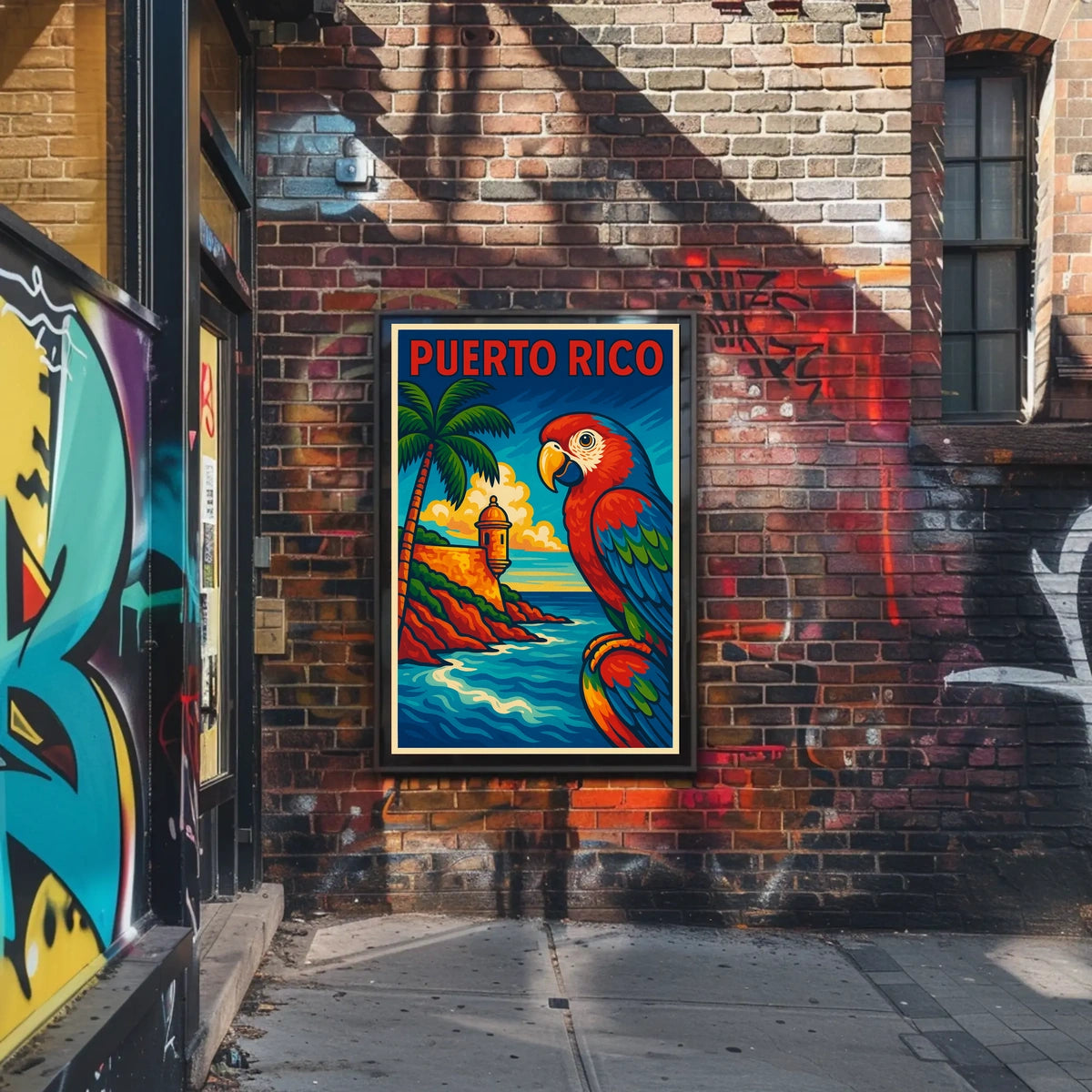 Vibrant Puerto Rico Poster