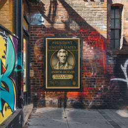 Andrew Jackson 7th President Poster