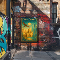Abu Dhabi's Tradition Meets Modernity: Cultural or Heritage Poster