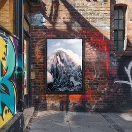 Majestic Mountain Peaks Poster