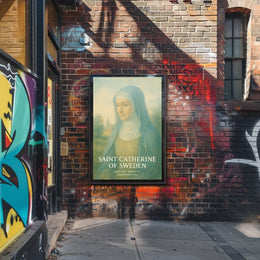Saint Catherine Of Sweden Poster