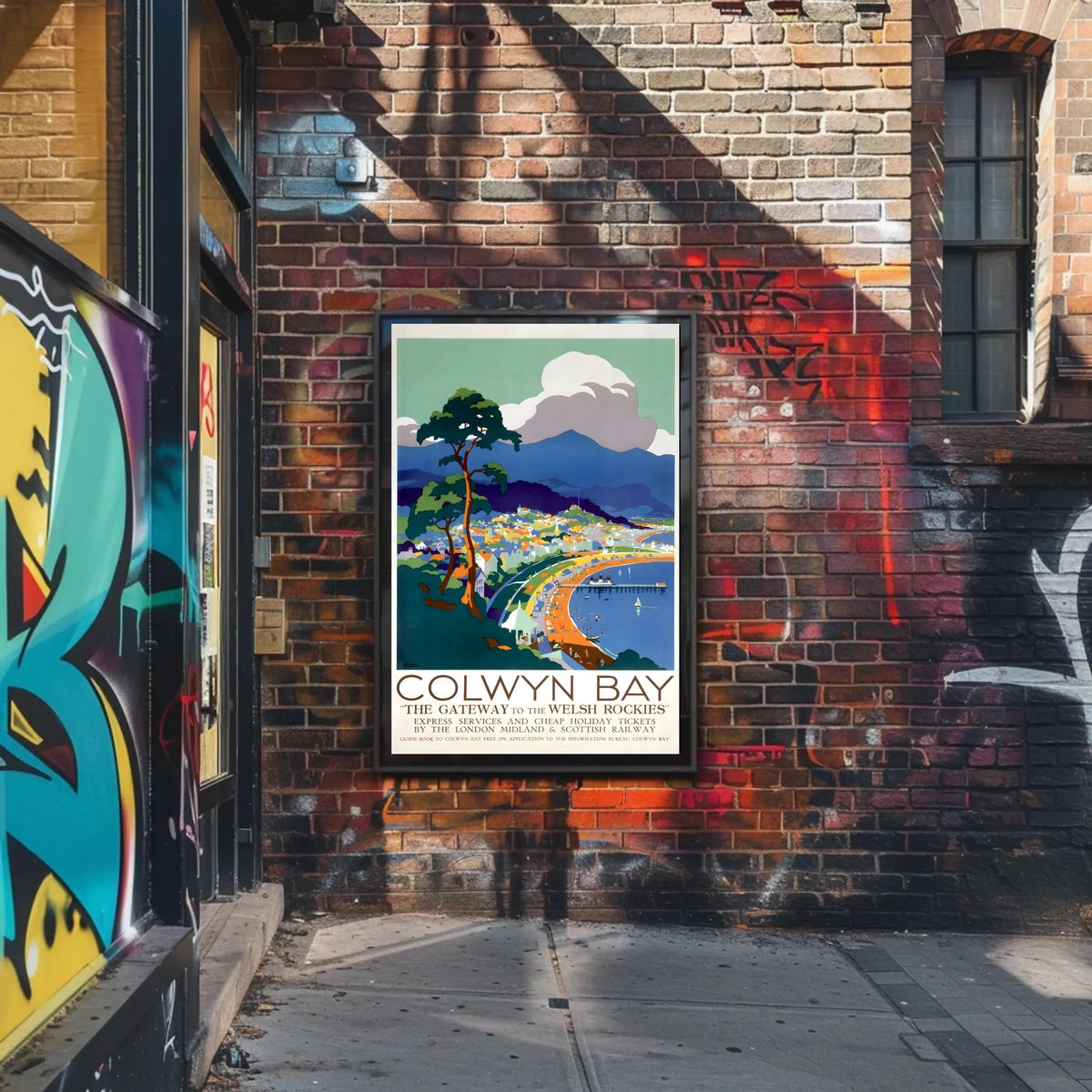 Colwyn Bay Gateway To The Welsh Poster