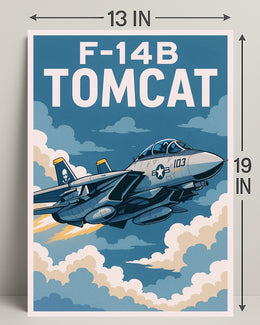 F-14B Tomcat Poster PosterGoat