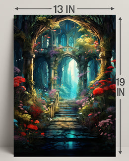 Enchanted Forest Pathway Poster