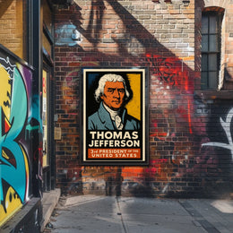 Thomas Jefferson 3rd President Poster