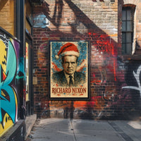 Richard Nixon 37th President of the United States Christmas SeriesPoster