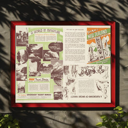 New Zealand Fun Map Poster PosterGoat