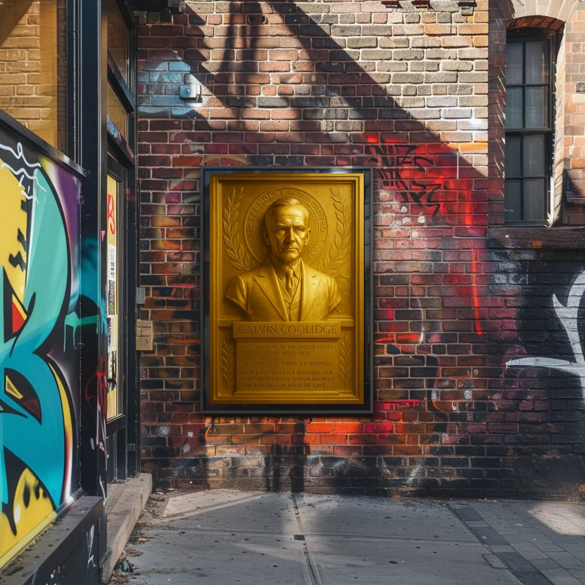 Calvin Coolidge 30Th President Poster
