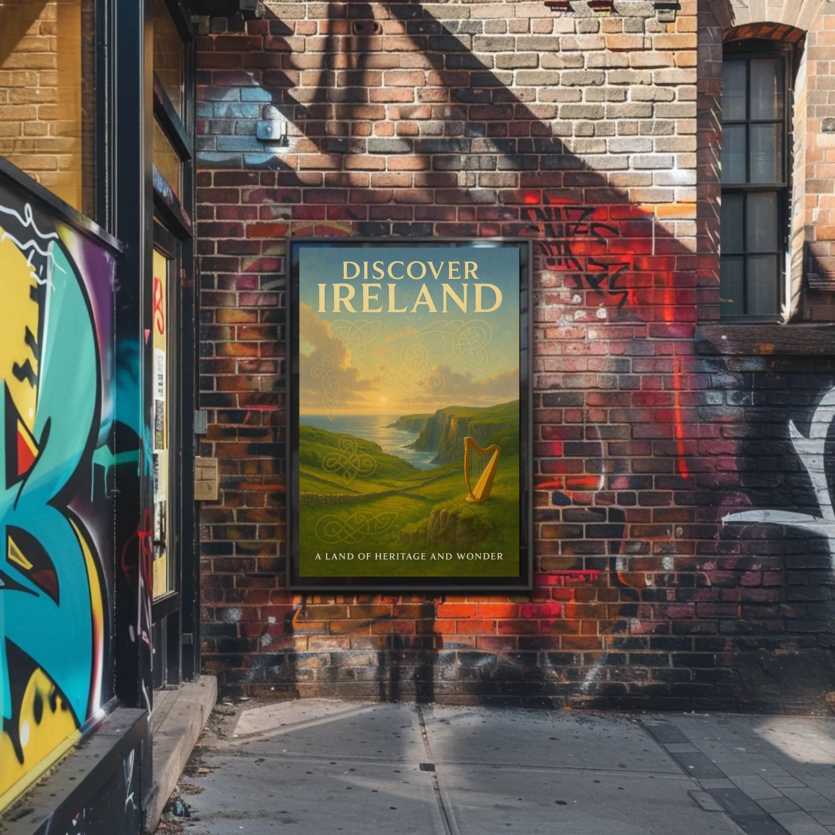 Discover Ireland A Land Of Heritage Poster