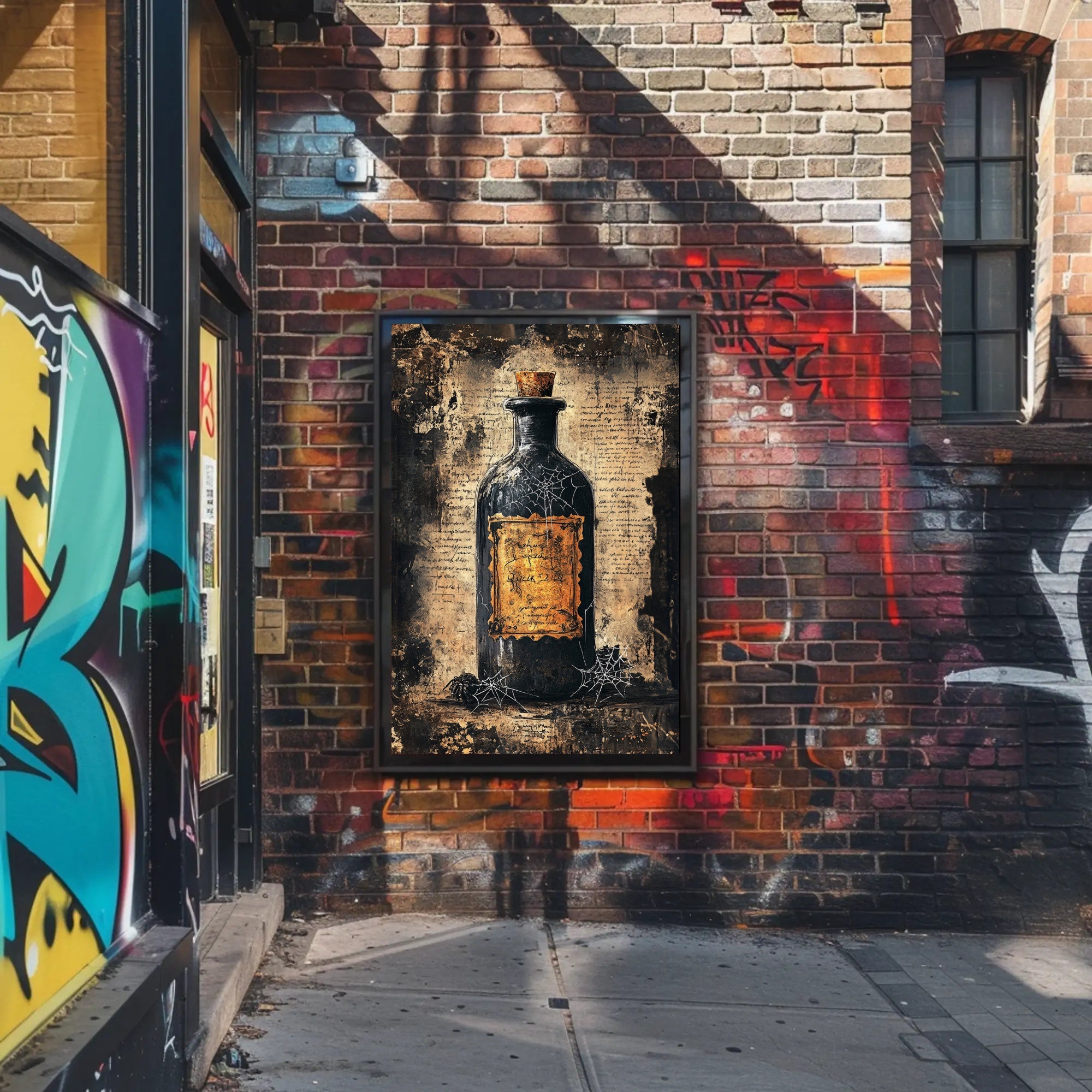 Vintage Potion Bottle Vintage Poster