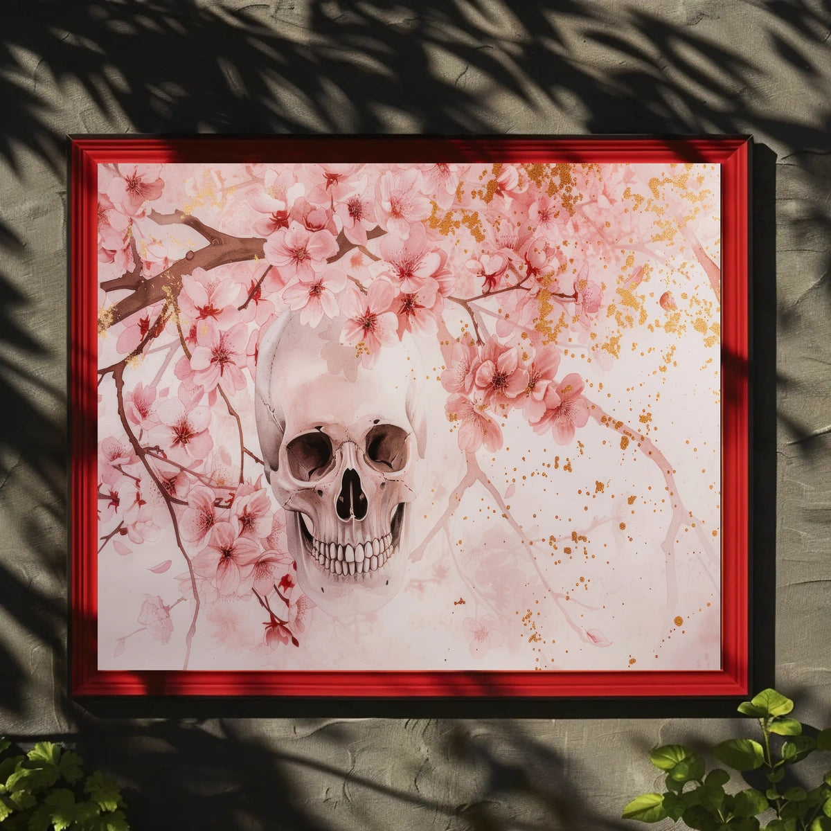 Blossoms and Bones Poster