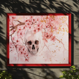 Blossoms and Bones Poster