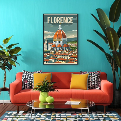 Florence: Duomo Cathedral Poster
