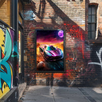 Futuristic Drive Poster PosterGoat