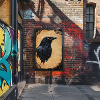 The Enigmatic Raven Poster