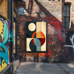 Geometric Harmony Poster