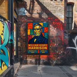 William Henry Harrison 9th President Poster