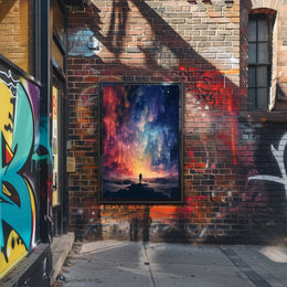 Cosmic Contemplation Poster