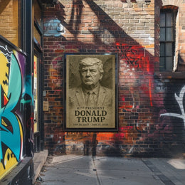 Donald Trump 47Th President Poster