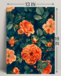 Floral Elegance William Morris Art Poster