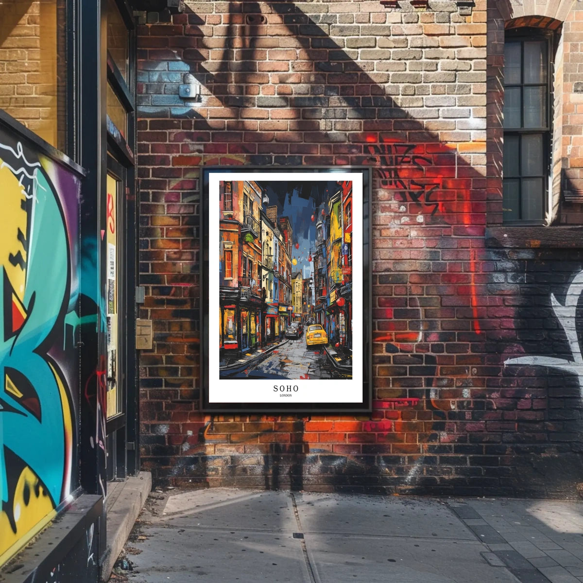 Soho, London Poster