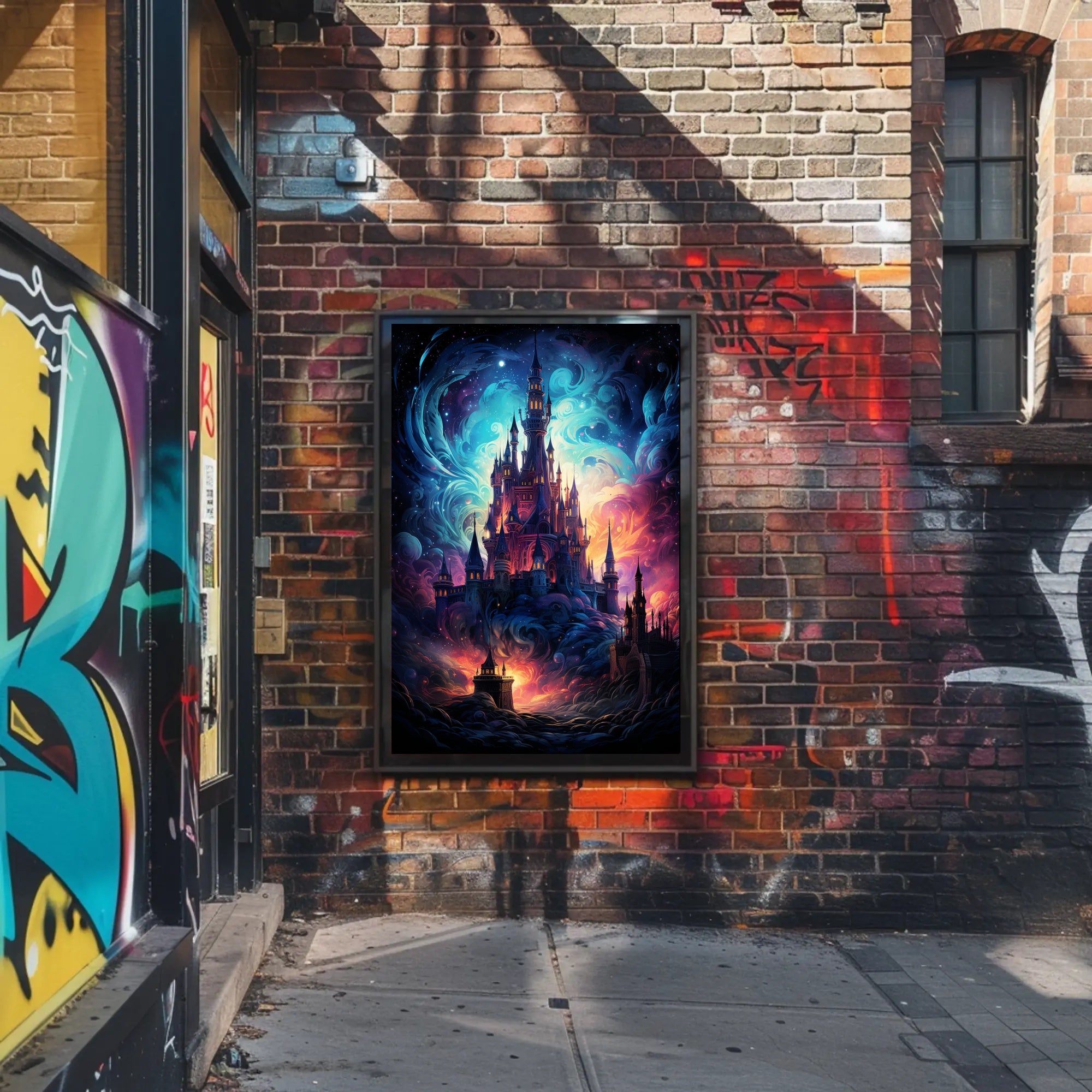 Enchanted Castle In The Cosmos Poster