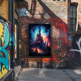 Enchanted Castle In The Cosmos Poster