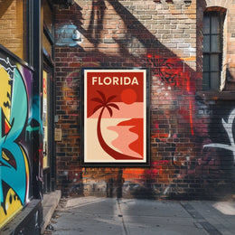 Florida Sunset Poster