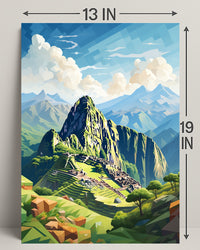 Majestic Machu Picchu Poster