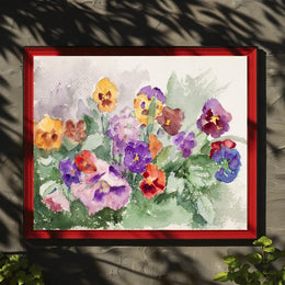 Watercolor Blossoms Poster