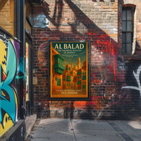Al Balad The Colorful Old City Of Poster